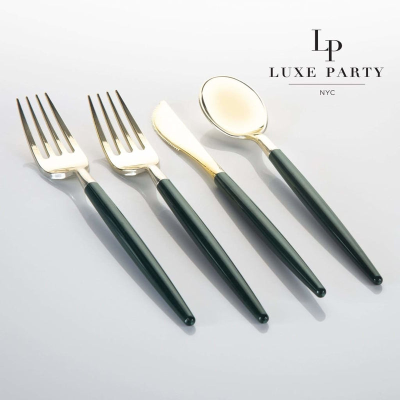 Basic Cutlery Collection, Emerald Clear Cutlery Combo - Blue Sky