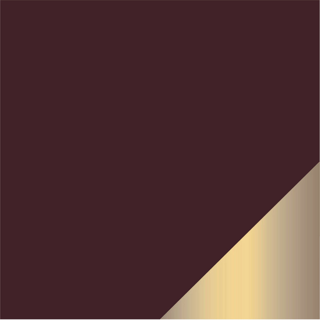 Transparent Mocha and Gold Plastic Tableware