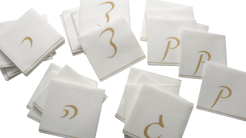 Hebrew Napkins | Luxe Party NYC