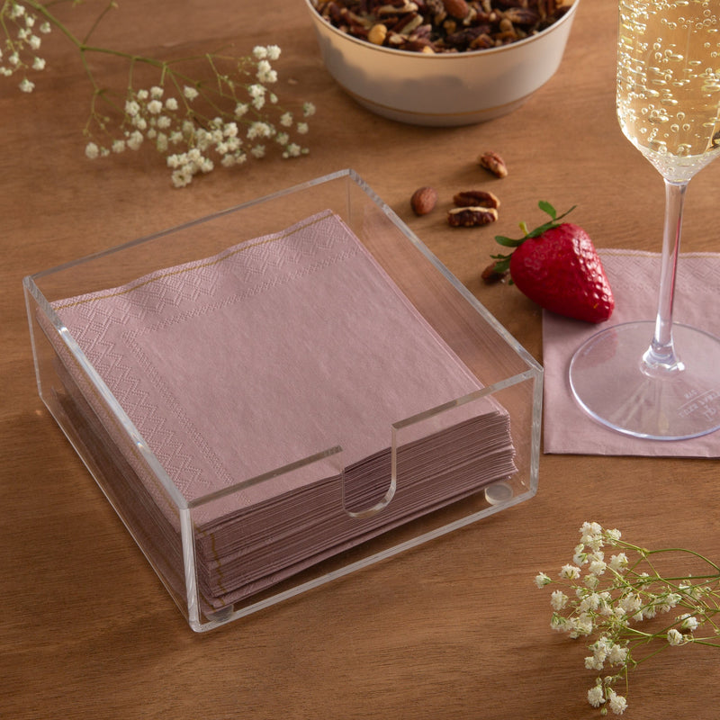 Luxe Party Napkins Acrylic Cocktail Napkin Holders