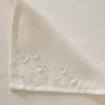 Luxe Party NYC Clear Tablecloths Premium Off White Waterproof Polyester Tablecloth