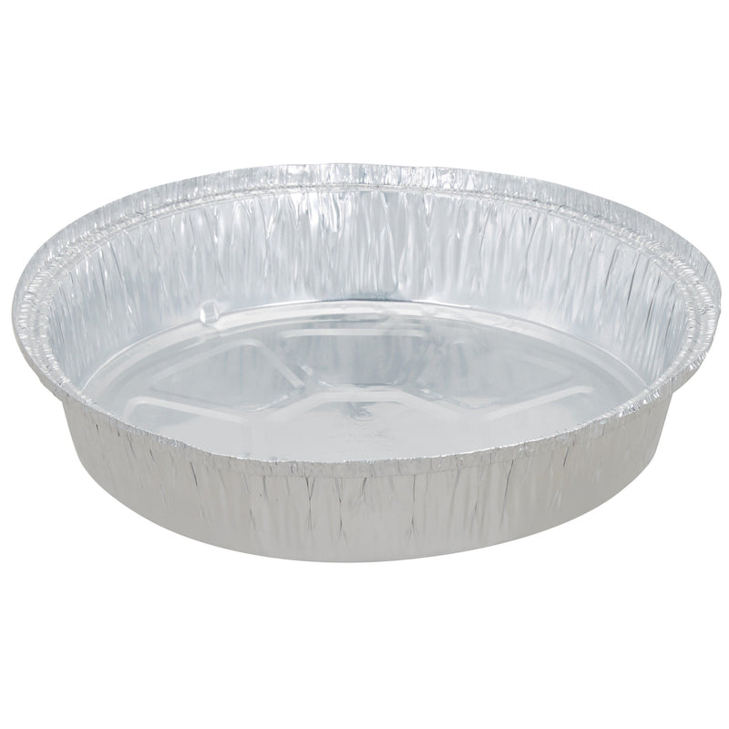 Luxe Party pans 9" Round Aluminum Foil Pans w. Foil Laminated Lids - 300Pk