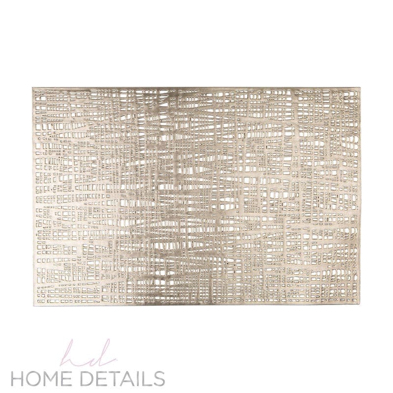 Santorini Placemats Barcelona Metallic Placemat in Gold