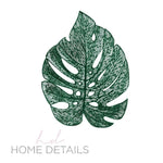 The Leaf Placemats Leaf Shape Placemat in Green