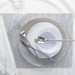 vine Placemats Vine Laser Cut Placemat in Silver