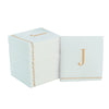 Luxe Party Napkins 16 Cocktail Napkins - 5" x 5" Letter J Gold Monogram Paper Disposable Cocktail Napkins | 16 Napkins