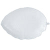 Luxe Party NYC Chargers Large Leaf White Plastic Charger Plate | 1 Charger